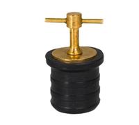 Milageto Tapón de Drenaje Accesorio para Tuberías Embarcaciones Yates Fácil Uso Colocación Rápida en Goma Latón Recambio para Plomería Uso en Reparación Barcos, Mango en T 30mm