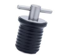Milageto Tapón de Drenaje Giratorio de Acero Inoxidable con Mango en T Ajustable para embarcaciones Marinas.