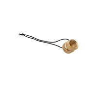 Milageto Tapón de Polvo Protector Regulador Cubierta Antidesechos Tanque Buceo Protector Tapón de Aluminio Reemplazo Accesorio Adecuado para Deportes, Dorado