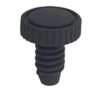 Milageto Tapón Inferior para Taco de Billar, Cabeza Grande, Eje, Taco, Taco de Billar, Goma, Punta de Taco de Billar, Dientes Redondos Suaves