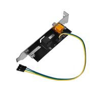 Milageto Tarjeta de Interfaz de Audio Spdif para Pc de Escritorio Bracket de Conexión Óptica y Coaxial con Conector Dorado Sonido Digital 24bit/192khz Adecuada para Casa Juegos Oficinas