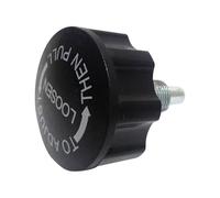 Milageto Tornillos de Bloqueo para Bicicletas estáticas, Perilla de Resorte para Pasador de tracción para Bicicletas estáticas de Interior