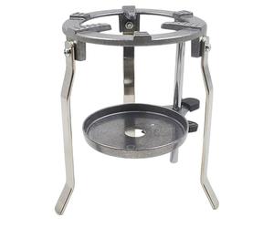 Milageto Trípode de Laboratorio, Equipo de enseñanza Experimental, Soporte de lámpara Ajustable portátil versátil de Aluminio Fundido, Soporte de trípode de