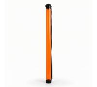 Milageto Tubo Recogedor Pelotas Tenis Portátil Tubo Recogepelotas con Correa Ligero para Tenistas, Naranja, 8.5 96
