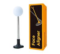 Milageto Varilla de alineación para Palos de Golf, de Entrenamiento de Swing, portátil para golfistas, Mejora tu alineación, Ayuda a visualizar