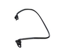 Milageto Varilla de soporte para toldo de cochecito de bebé con hebilla, de techo de cochecito, piezas de reparación de accesorios resistentes, soporte