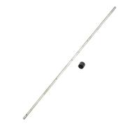 Milageto Varilla para Mesa de futbolín, Poste para Mesa de fútbol con Orificio de 2,5 mm, Piezas para máquinas de Juegos, Deportes de Interior para Juegos de