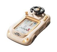 Milageto Volante de Juguete simulado de conducción, simulador de conducción con música, Efectos de Sonido de simulación, Juego de Carreras para niños.