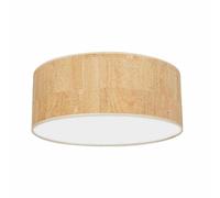 Milagro CORK Lámpara de techo blanca/corcho 3xE27 Ø50cm