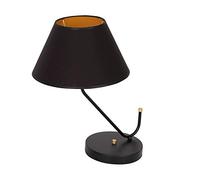 MILAGRO Lámpara de mesa Victoria retro, lámpara de pie, lámpara de pie, lámpara de pie, lámpara industrial, pantalla de tela vintage, dormitorio, saló