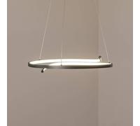 Milagro Lighting Lámpara colgante LED Lorenzo, metal, negro, 4000 K