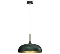 Milagro LINCOLN VERDE/ORO lámpara colgante 1xE27 35cm