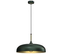 Milagro LINCOLN VERDE/ORO lámpara colgante 1xE27 45cm