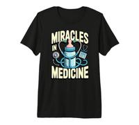 Milagros en Medicina Cuidado del bebé Neonatología Milagro médico Camiseta Premium