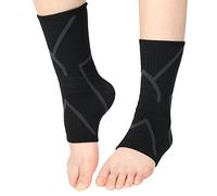 MILAIUN Tobillera ajustable para hombre y mujer, cómoda tobillera derecha e izquierda (1 par/S)