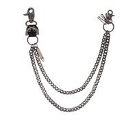 MILAKOO Punk Pants Chain Jeans Link Hip Hop Gothic Chain Belt Multi Layer Pants Chain Wallet Chain para Hombres Mujeres, A6., Talla única
