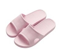 Milaloko Zapatillas de Ducha para Hombres y Mujeres Zapatillas de Verano con Dedos Abiertos Sandalias Antideslizantes Unisex Zapatos de Piscina para Baño Cubierto en el Hogar
