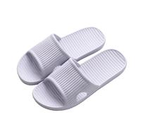 Milaloko Zapatillas de Ducha para Hombres y Mujeres Zapatillas de Verano con Dedos Abiertos Sandalias Antideslizantes Unisex Zapatos de Piscina para Baño Cubierto en el Hogar