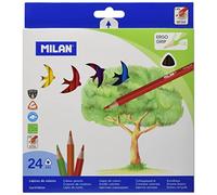 Milan Caja 24 lápices de Colores Triangulares
