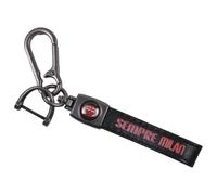 Milan 143608 - Llavero de piel, Negro, Talla única