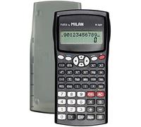 Milan 159110KBL - Calculadora científica con pantalla LCD de 2 líneas