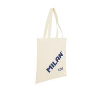 Milan 430 - Bolsa Multiusos Tote Bag Colección 1918 Medida 41 X 38 Cm. Beige