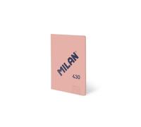 Milan 430 libreta encolada formato a6 hojas blancas - 48 hojas de 95 g