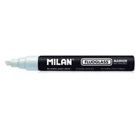Rotulador MILAN Fluoglass Blanco
