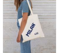 Milan - 62101SNCBG bolsa de compras Beige Bolso grande