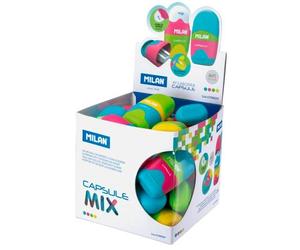 Milan afilaborras capsule mix - cubo expositor 24u- c/surtidos