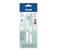 MILAN Blíster 1 bolígrafo P1 tinta azul + 1 portaminas PL1 0.7 mm, Edición +, BWM10447IBG