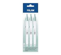 MILAN Blíster 3 bolígrafo P1 tinta azul, Edición +, BWM10253IBG