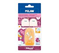 MILAN® Blíster afilaborra CAPSULE serie especial Roller + 2 gomas de recambio