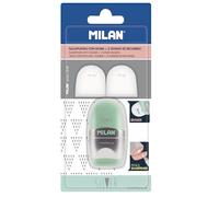 Milan Blister afilaborra Capsule Silver 2 gomas de recambio