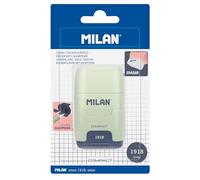 MILAN® Blister afilaborra COMPACT 1918 colores surtidos, Rosa, Verde, Azul, Blanco