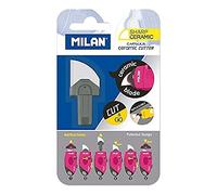 Milan Gomas de borrar, Caucho, Blanco, Pequeño