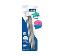 Milan Gomas de borrar, Metal, Blanco, Pequeño