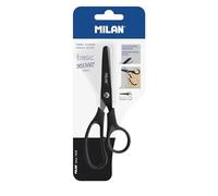 MILAN® Blíster tijeras Basic Colour negro, serie especial Shadow
