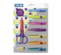 MILAN Set de tijeras 14930908 – con 8 hojas intercambiables