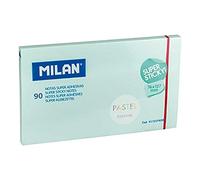 MILAN Bloc 90 hojas super adhesivas azul Pastel 76 x 127 mm