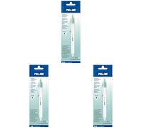 MILAN Boligrafo p1 retractil 1 mm antibacteriano tinta azul blister de 1 unidad (Paquete de 3)