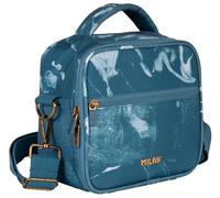 MILAN® Bolsa isotérmica porta alimentos (3,5 L) con 3 recipientes, serie Lava, azul