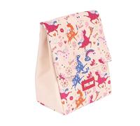 MILAN® Bolsa isotérmica porta alimentos (3,5 L) con dos recipientes, serie especial Flowicorn