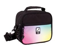 Milan® bolsa isotérmica porta alimentos 3.5l serie sunset, negra