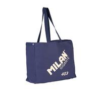 MILAN® Bolso tote bag grande colección MILAN GIGANTE 403 since 1918, azul marino