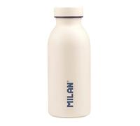 MILAN Botella isotérmica de acero inoxidable 354 ml serie 1918, blanco