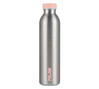 Milan silver - botella térmica reutilizable 0.6l en acero inoxidable. rosa