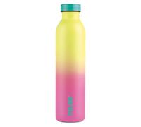 MILAN Botella isotérmica de acero inoxidable 591 ml Serie Sunset, rosa - amarillo