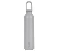 MILAN® Botella isotérmica grande de 0,59 L, tapón con mosquetón, Shadow, gris
