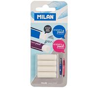 MILAN BTM10299 - Goma de borrar, 4 unidades
